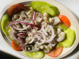 Fresh mixed ceviche